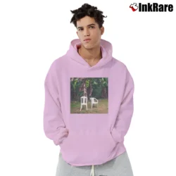 Men’s Bad Bunny Debi Tirar Mas Fotos Pullover Hoodie in light pink | Cozy, Durable, Modern Fit