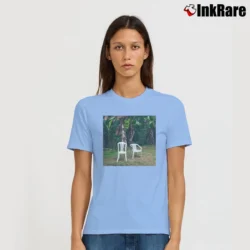 Women’s Bad Bunny Debi Tirar Mas Fotos Signature T-Shirt in light blue | Soft, Flattering Fit