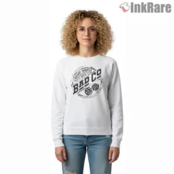 Bad Co Straight Shooter Black And White Dice Shirt on graphic shirt for women graphic tee