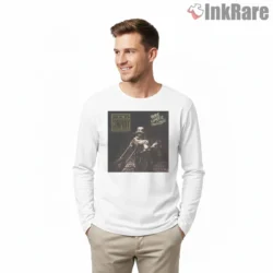 Bad Company Here Comes Trouble Motorcycle Shirt on white long sleeve shirt for men graphic tee