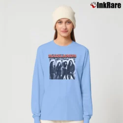 Women’s Badlands Band Music Fan Long-Sleeve Top in light blue | Sleek, Versatile, All-Season