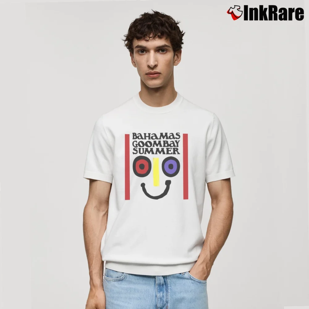 Men’s Bahamas Goombay Summer Classic T-Shirt in white | Soft, Breathable Everyday Wear