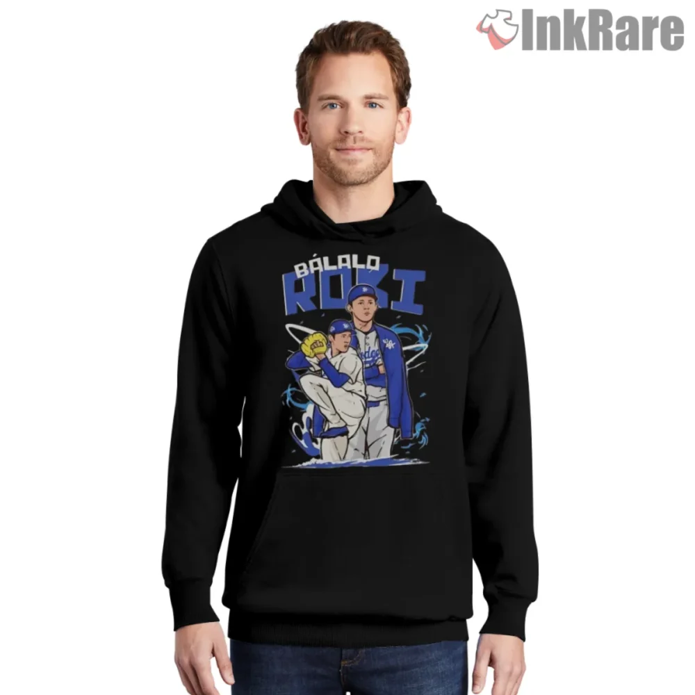 Bailalo Roki Los Angeles Dodgers Pitcher Graphic Shirt