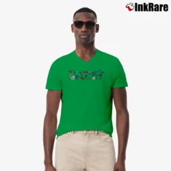 Men’s Bally Classic Cotton V-Neck Tee in irish green | Sharp, Breathable, Everyday Staple