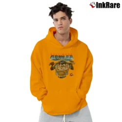 Men’s Baltimore Orioles Looney Tunes Taz Baseball Pullover Hoodie in orange | Cozy, Durable, Modern Fit