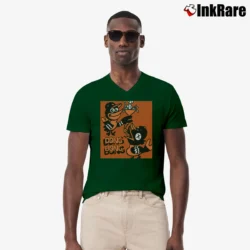 Men’s Baltimore Orioles The Dong Bong V-Neck Tee in forest green | Sharp, Breathable, Everyday Staple