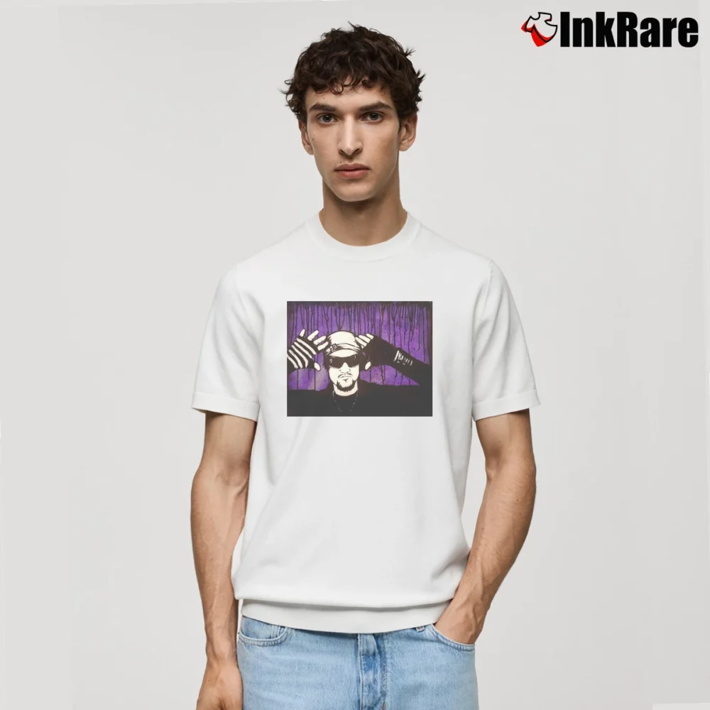 Men’s Bam Margera Jackass Classic T-Shirt in white | Soft, Breathable Everyday Wear