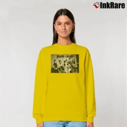 Women’s Band - maid Comfortable Music Relaxed Sweatshirt in yellow | Soft, Laid-Back Vibe