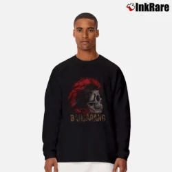 Men’s Bangarang Retro Statement Graphic Long-Sleeve Shirt in black | Sleek, Lightweight, Year-Round Wear