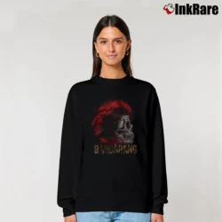 Women’s Bangarang Retro Statement Graphic Relaxed Sweatshirt in black | Soft, Laid-Back Vibe