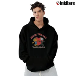 Men’s Bape A Bathing Ape Bape X Felix The Cat Pullover Hoodie in black | Cozy, Durable, Modern Fit