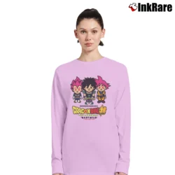 Women’s Bape X Dragon Ball Super Broly Collab Classic Long-Sleeve Top in light pink | Sleek, Versatile, All-Season