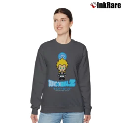 Women’s Bape X Dragon Ball Z Gotenks Baby Milo Cool Relaxed Sweatshirt in charcoal | Soft, Laid-Back Vibe
