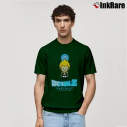 Men’s Bape X Dragon Ball Z Gotenks Baby Milo Cool Classic T-Shirt in forest green | Soft, Breathable Everyday Wear