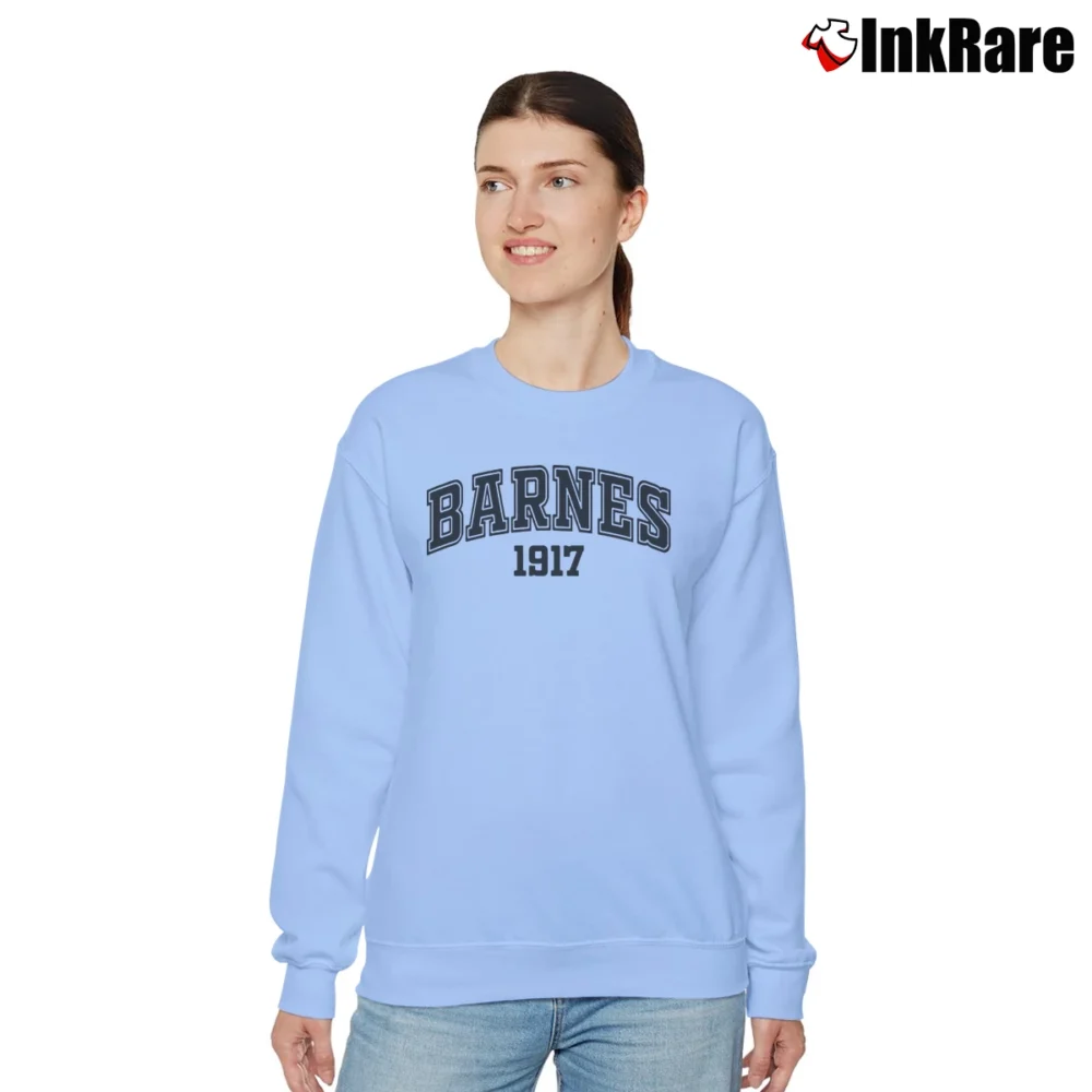Women’s Barnes 1917 Winter Soldier Marvel Relaxed Sweatshirt in light blue | Soft, Laid-Back Vibe