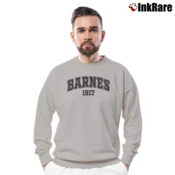 Men’s Barnes 1917 Winter Soldier Marvel Crewneck Sweatshirt in sport grey | Cozy Fabric, Clean Style