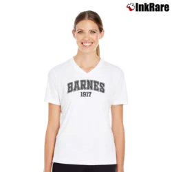 Women’s Barnes 1917 Winter Soldier Marvel V-Neck Tee in white | Chic Neckline, Soft Texture