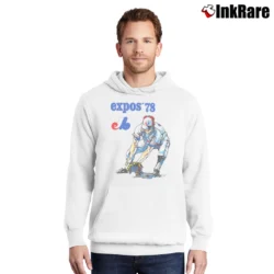 Men’s Baseball 1978 Montreal Expos Pullover Hoodie in white | Cozy, Durable, Modern Fit
