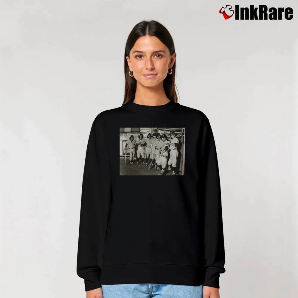Women’s Baseball Furies Team Relaxed Sweatshirt in black | Soft, Laid-Back Vibe