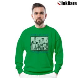 Men’s Baseball Hall Of Fame Ted Williams Mickey Mantle Yogi Crewneck Sweatshirt in irish green | Cozy Fabric, Clean Style