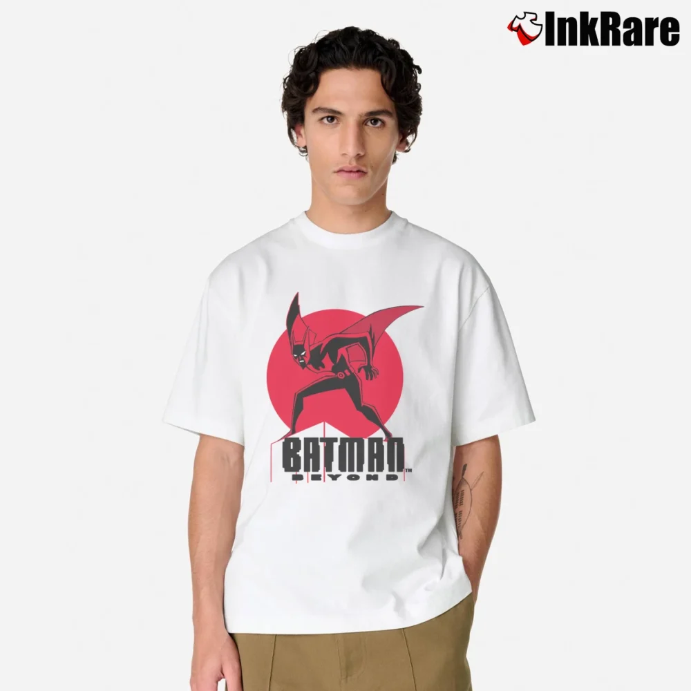 Men’s Batman Beyond Character DC Comics Classic Classic T-Shirt in white | Soft, Breathable Everyday Wear