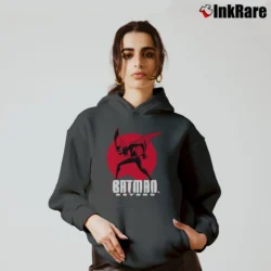 Women’s Batman Beyond Character Retro Comic Cozy Hoodie in charcoal | Warm, Structured, Stylish