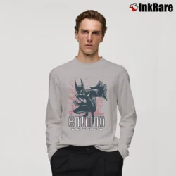Men’s Batman Beyond Engage Hero Long-Sleeve Shirt in sport grey | Sleek, Lightweight, Year-Round Wear