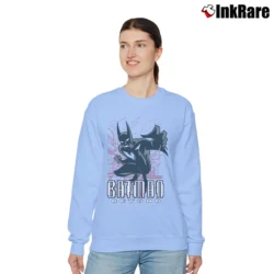 Women’s Batman Beyond Engage Hero Relaxed Sweatshirt in light blue | Soft, Laid-Back Vibe