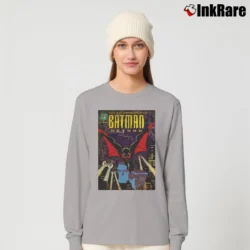 Women’s Batman Beyond Retro Hero DC Comics Long-Sleeve Top in sport grey | Sleek, Versatile, All-Season