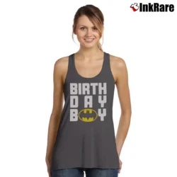 Women’s Batman Birthday Boy Hero Comic Tank Top in charcoal | Lightweight, Movement-Friendly