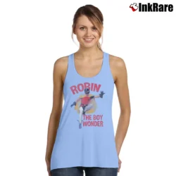 Women’s Batman Classic TV Series Robin The Boy Wonder Tank Top in light blue | Lightweight, Movement-Friendly