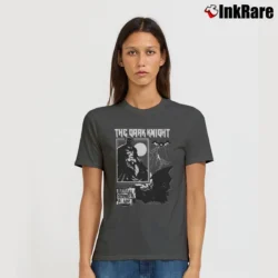 Women’s Batman Fan Art Comic Inspired Graphic Signature T-Shirt in charcoal | Soft, Flattering Fit