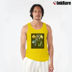 Men’s Batman Forever 1995 Promo Tank Top in yellow | Breathable, Active-Friendly Design