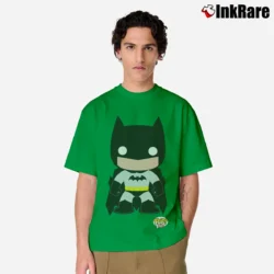 Men’s Batman Funko Pop Heroes Baby Graphic Classic T-Shirt in irish green | Soft, Breathable Everyday Wear