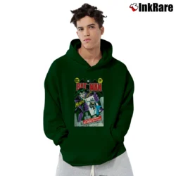Men’s Batman Joker Hahaha DC Comics Summer Pullover Hoodie in forest green | Cozy, Durable, Modern Fit