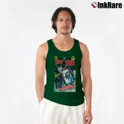 Men’s Batman Joker Hahaha DC Comics Summer Tank Top in forest green | Breathable, Active-Friendly Design