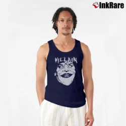Men’s Batman Joker Jack Nicholson Villain Graphic Tank Top in navy | Breathable, Active-Friendly Design