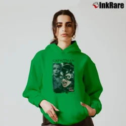 Women’s Batman Returns Catwoman Michelle Pfeiffer Movie Cozy Hoodie in irish green | Warm, Structured, Stylish