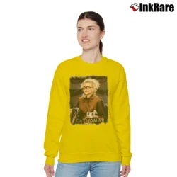 Women’s Batman Returns Catwoman Michelle Pfeiffer Movie Relaxed Sweatshirt in yellow | Soft, Laid-Back Vibe