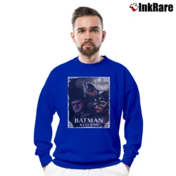 Men’s Batman Returns Catwoman Penguin DC Movie Crewneck Sweatshirt in royal blue | Cozy Fabric, Clean Style