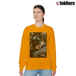 Women’s Batman Returns Movie Promo Relaxed Sweatshirt in orange | Soft, Laid-Back Vibe