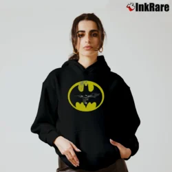 Women’s Batman Super Hero Graphic Cozy Hoodie in black | Warm, Structured, Stylish