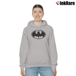 Women’s Batman Symbol Classic Cozy Hoodie in sport grey | Warm, Structured, Stylish