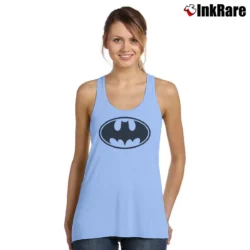 Women’s Batman Symbol Classic Tank Top in light blue | Lightweight, Movement-Friendly