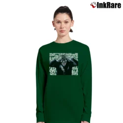 Women’s Batman The Joker Killing Joke Graphic DC Comics Long-Sleeve Top in forest green | Sleek, Versatile, All-Season