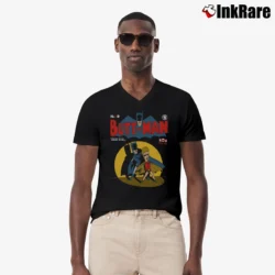 Men’s Batman X Beavis And Butthead Butt - Man Parody V-Neck Tee in black | Sharp, Breathable, Everyday Staple