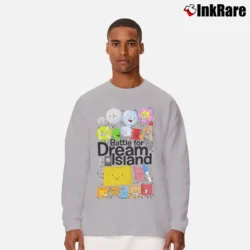 Men’s Battle for Dream Island Long-Sleeve Shirt in sport grey | Sleek, Lightweight, Year-Round Wear
