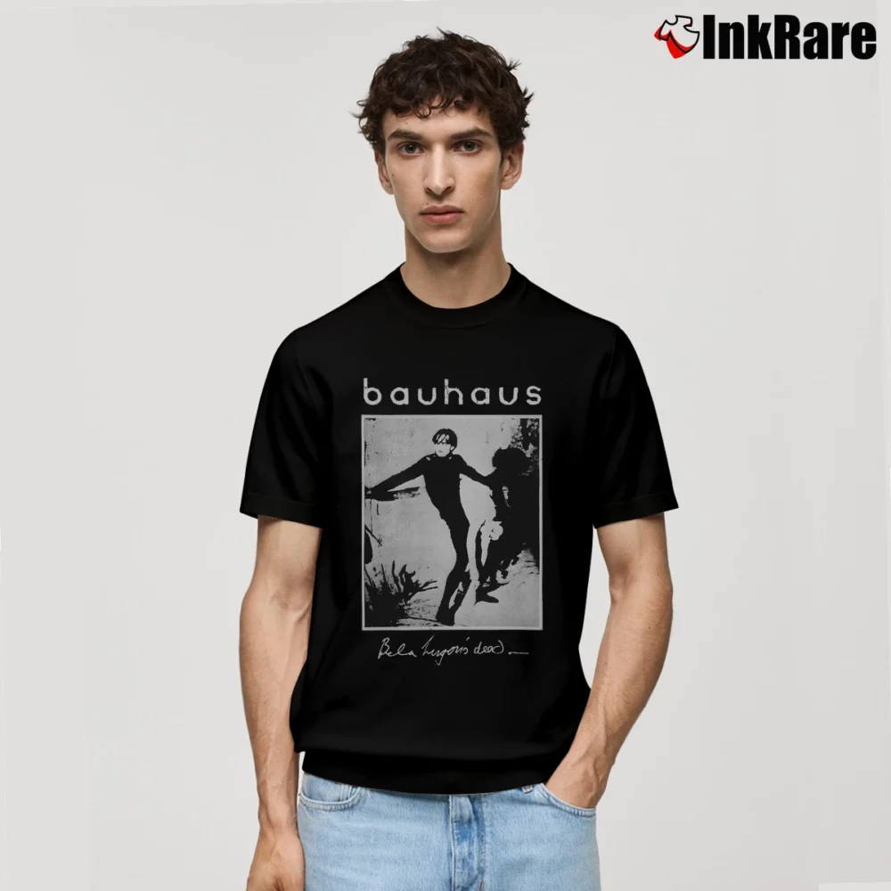 Men’s Bauhaus Bela Lugosis Dead Classic T-Shirt in black | Soft, Breathable Everyday Wear