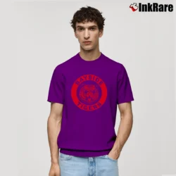 Men’s Bayside High School Tigers 90s Retro Classic T-Shirt in purple | Soft, Breathable Everyday Wear