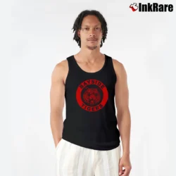Men’s Bayside High School Tigers 90s Retro Tank Top in black | Breathable, Active-Friendly Design